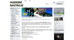 Desktop Screenshot of hudebni-nastroje.cz